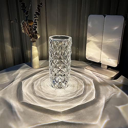 LED Crystal Table Lamp
