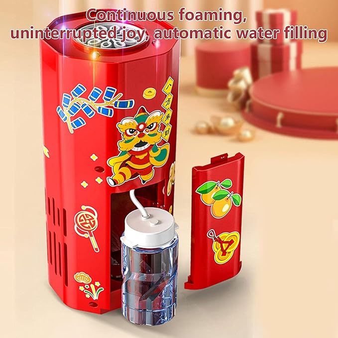 Portable Firework Bubble Machine