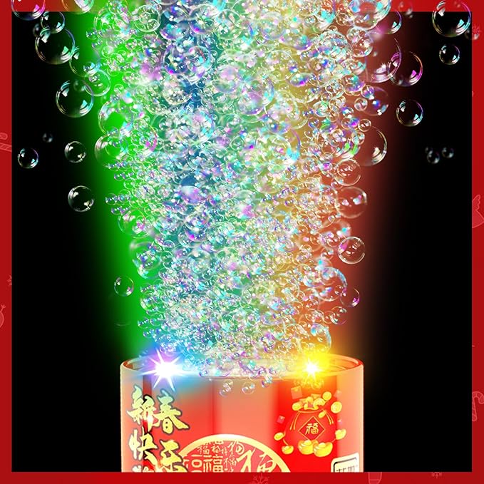Portable Firework Bubble Machine