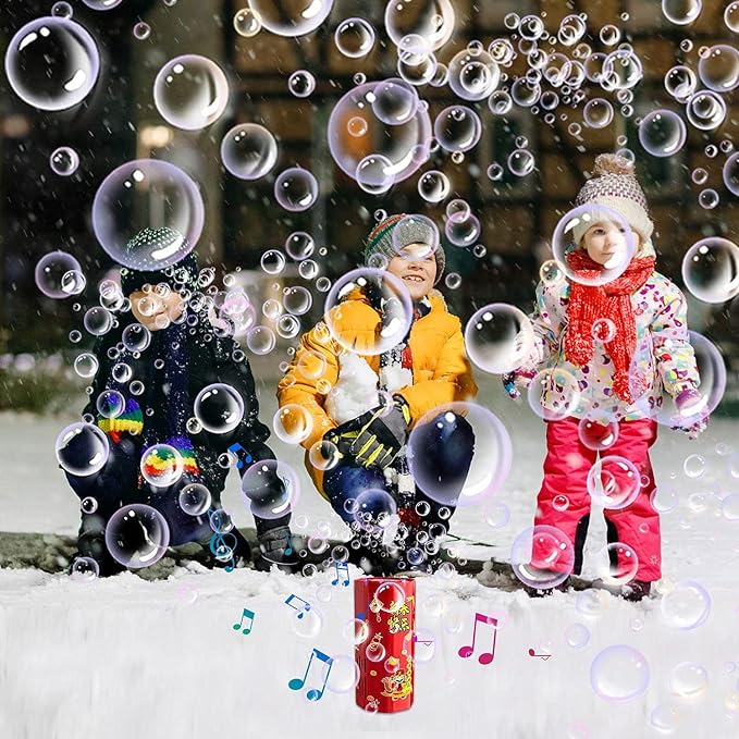 Portable Firework Bubble Machine