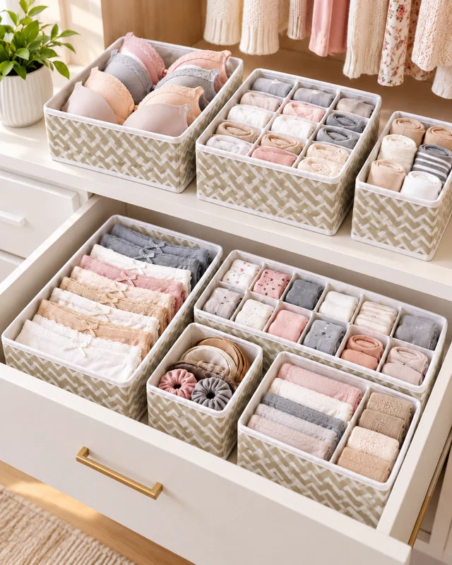 Drawer Organizers Pack Of 6
