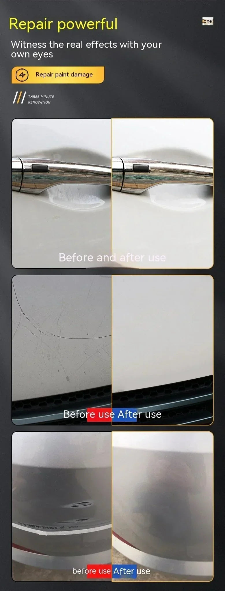 Car Scratch Wax Fabulous Repair Product (free shipping)