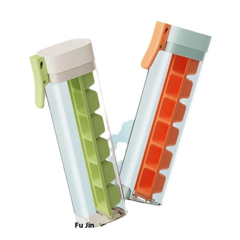 Ice Tray Ice Cube Maker Ice Tray Mold With Storage Box Kitchen Gadget