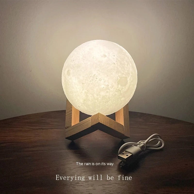 Moon Rechargeable Small Night Lamp