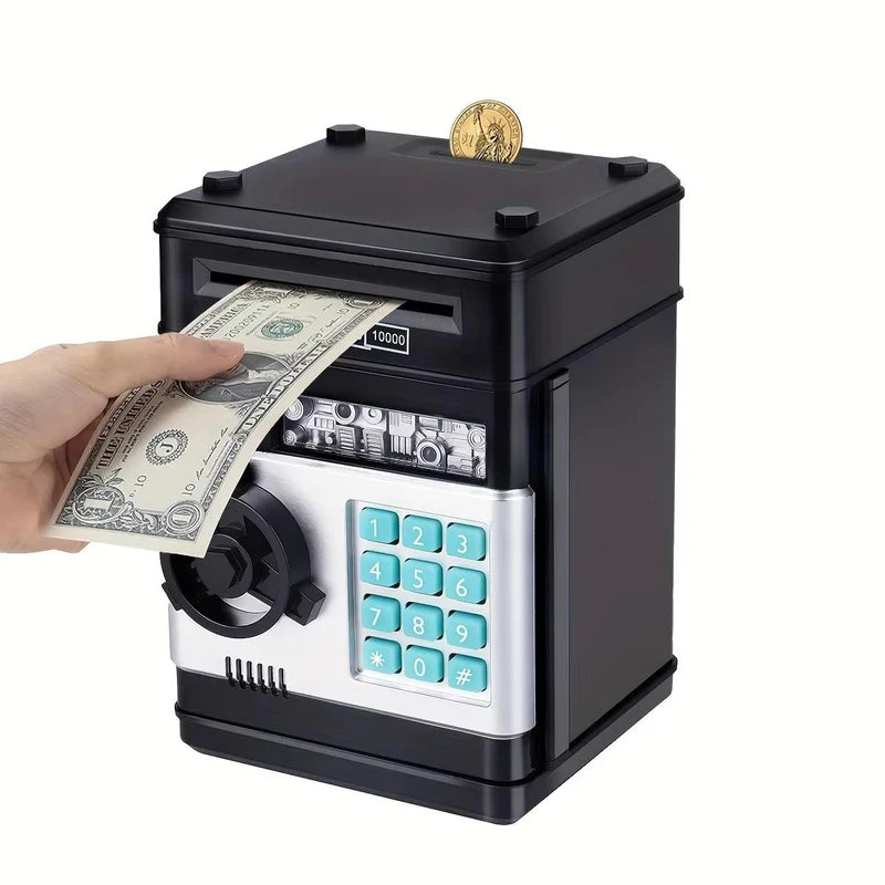 Number Bank Coin & Bill Safe